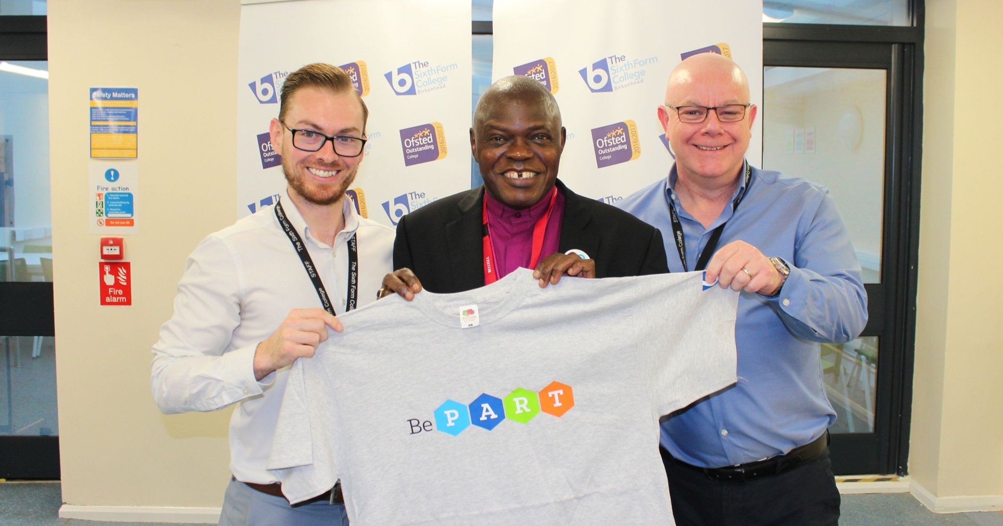Image of Archbishop of York joins in BePART programme