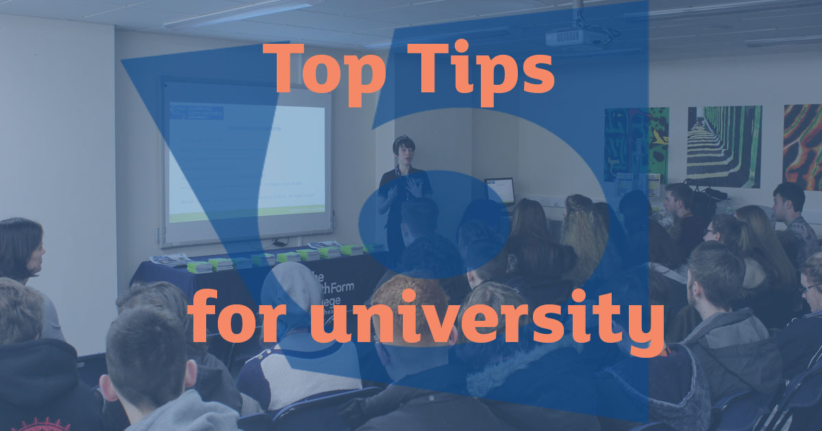 Image of Top Tips from universities in Higher Education Week