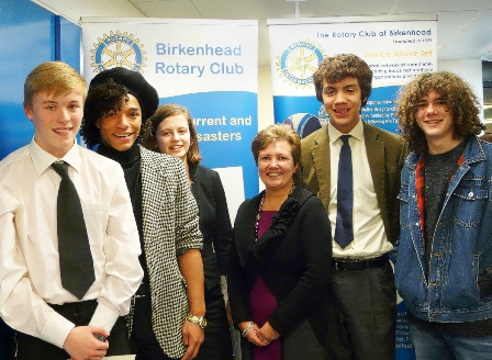 Image of College Team Claims Third Win At Wirral Rotary Club Youth Speaks