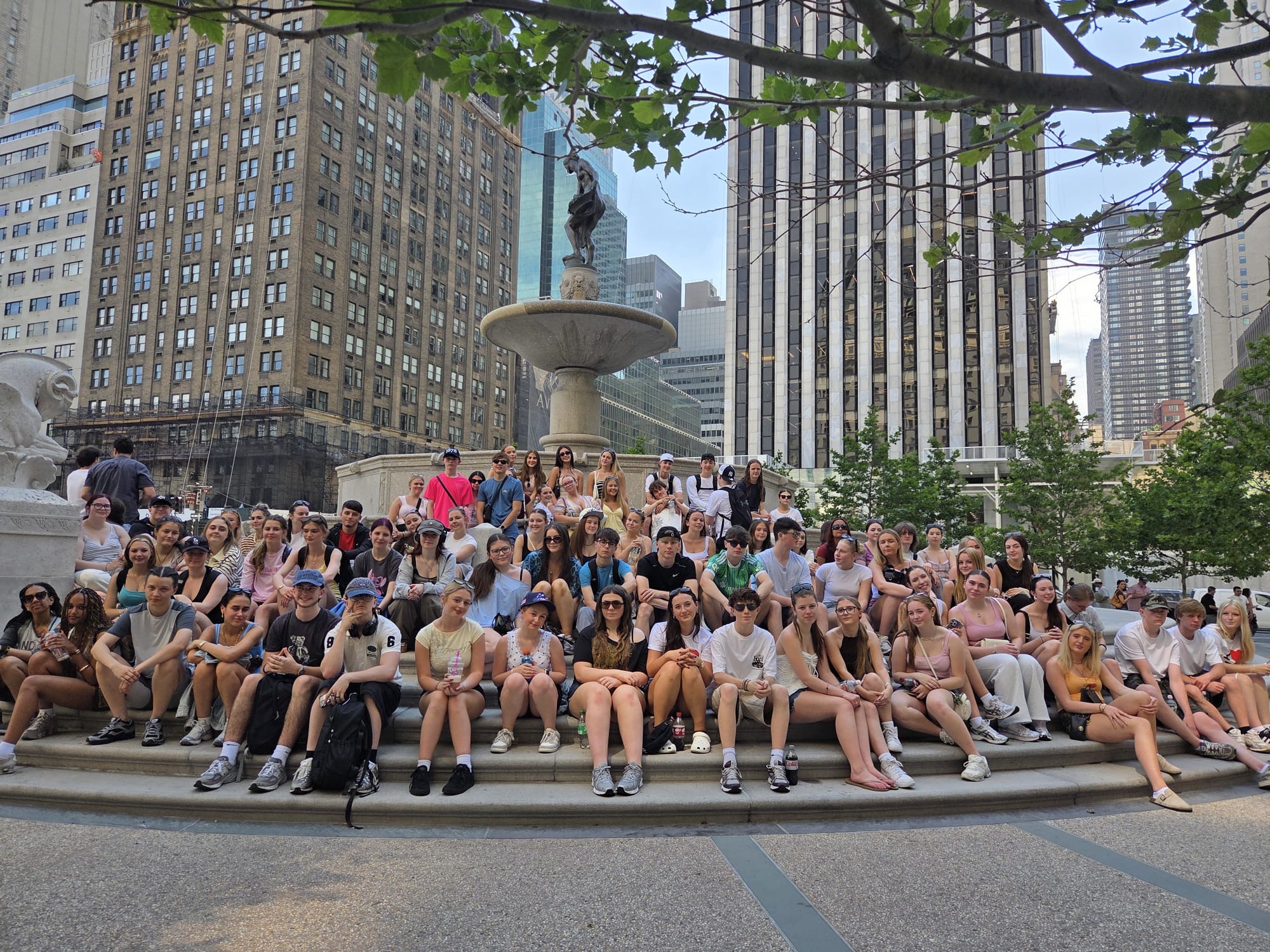 Image of Birkenhead Sixth Form College students experience the best of New York through once in a lifetime trip