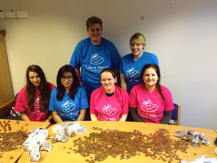 Image of Every Penny Counts for College's Claire House Volunteers