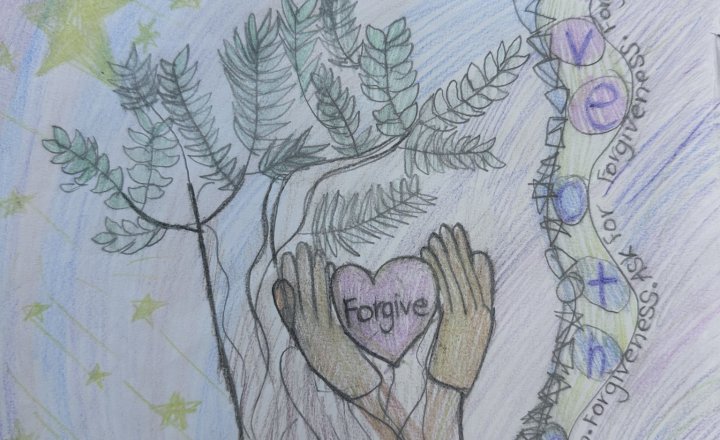 Image of Heartfelt ‘Forgiveness’ tree artwork by Sunderland schoolgirl wins national award