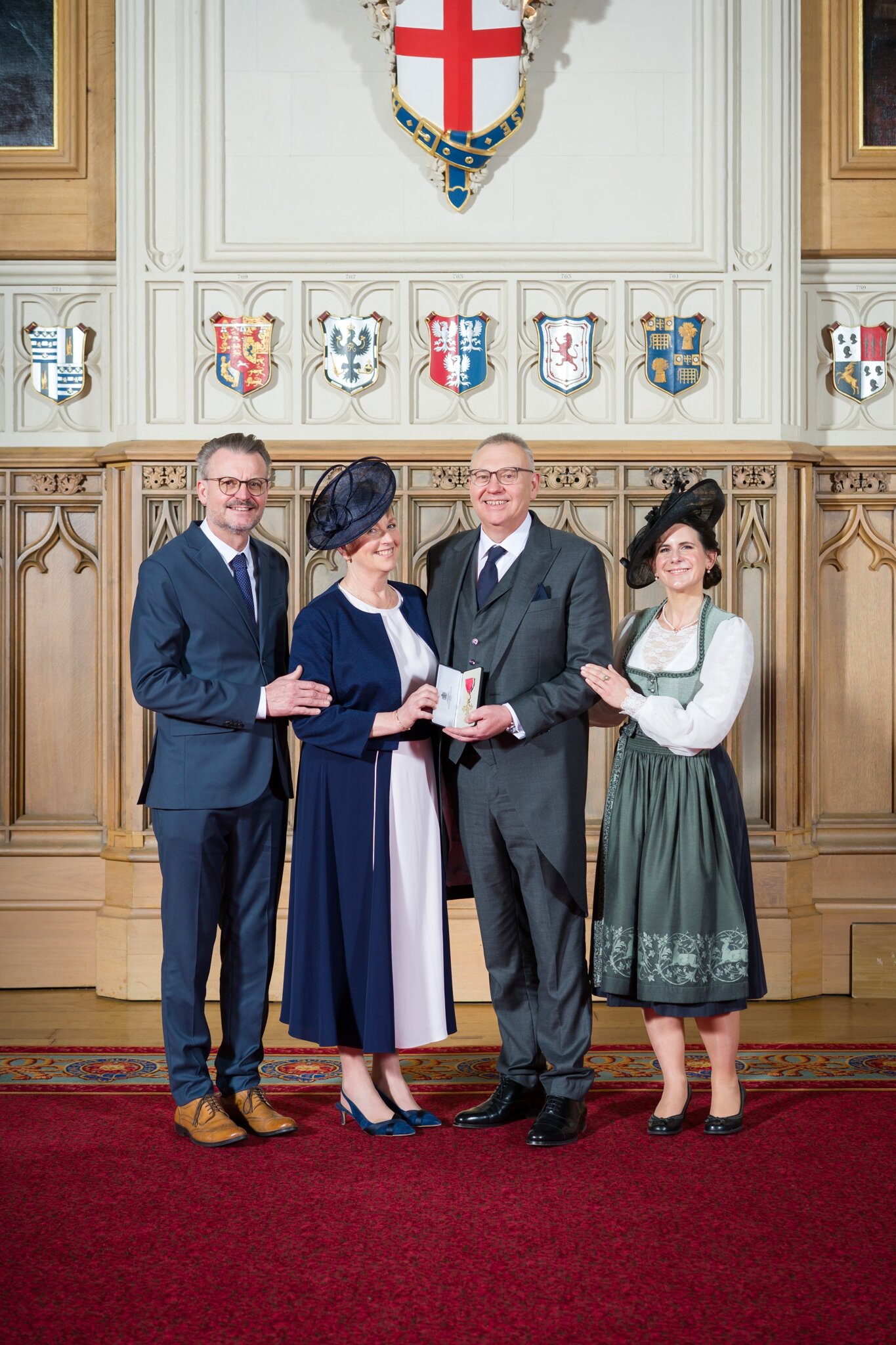 Image of Education Trust CEO receives OBE at Windsor Castle 