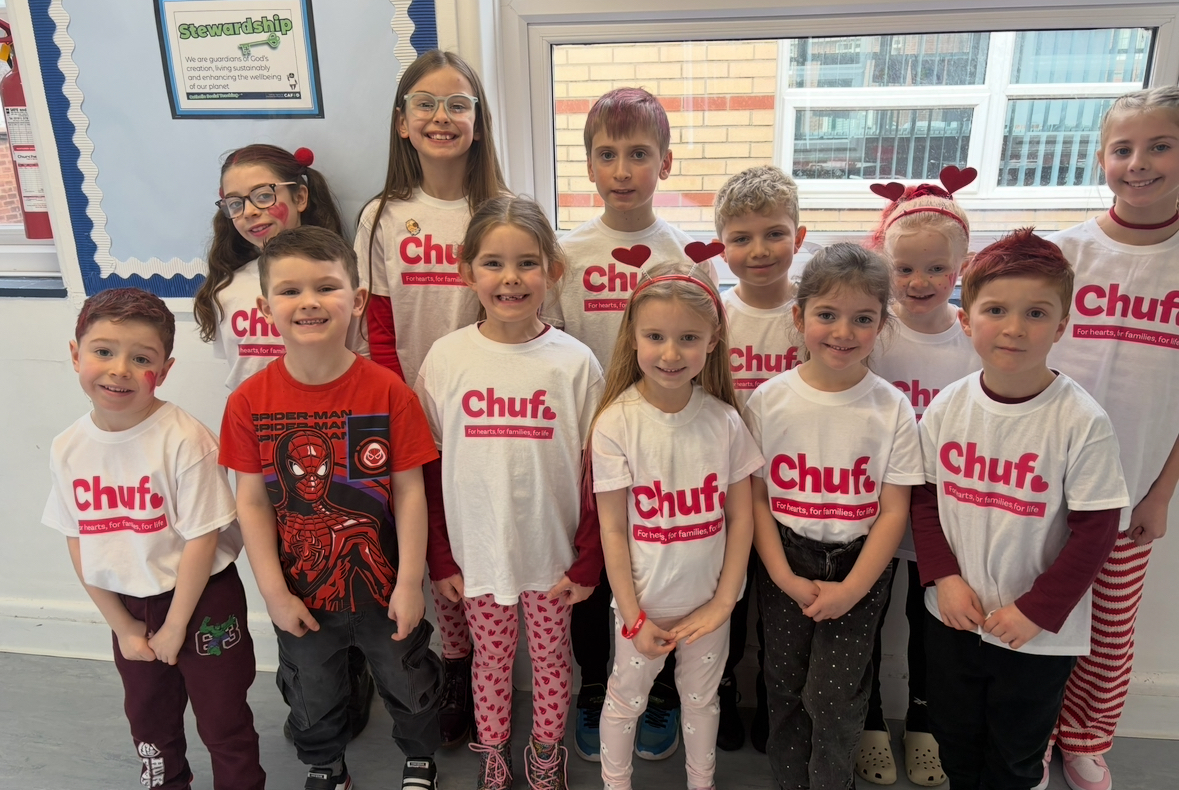 Image of Little fighters inspire school fundraising day for heart charity 