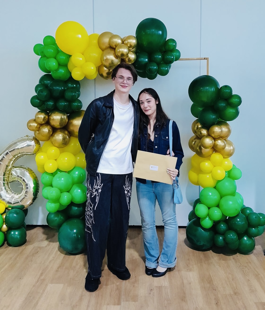 Image of GCSE success stories include Ukrainian student at St Bede’s in Peterlee