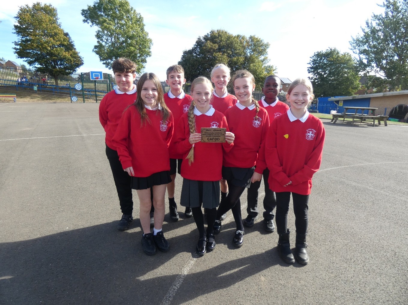 Image of Award-winning children beam with pride at St John Bosco