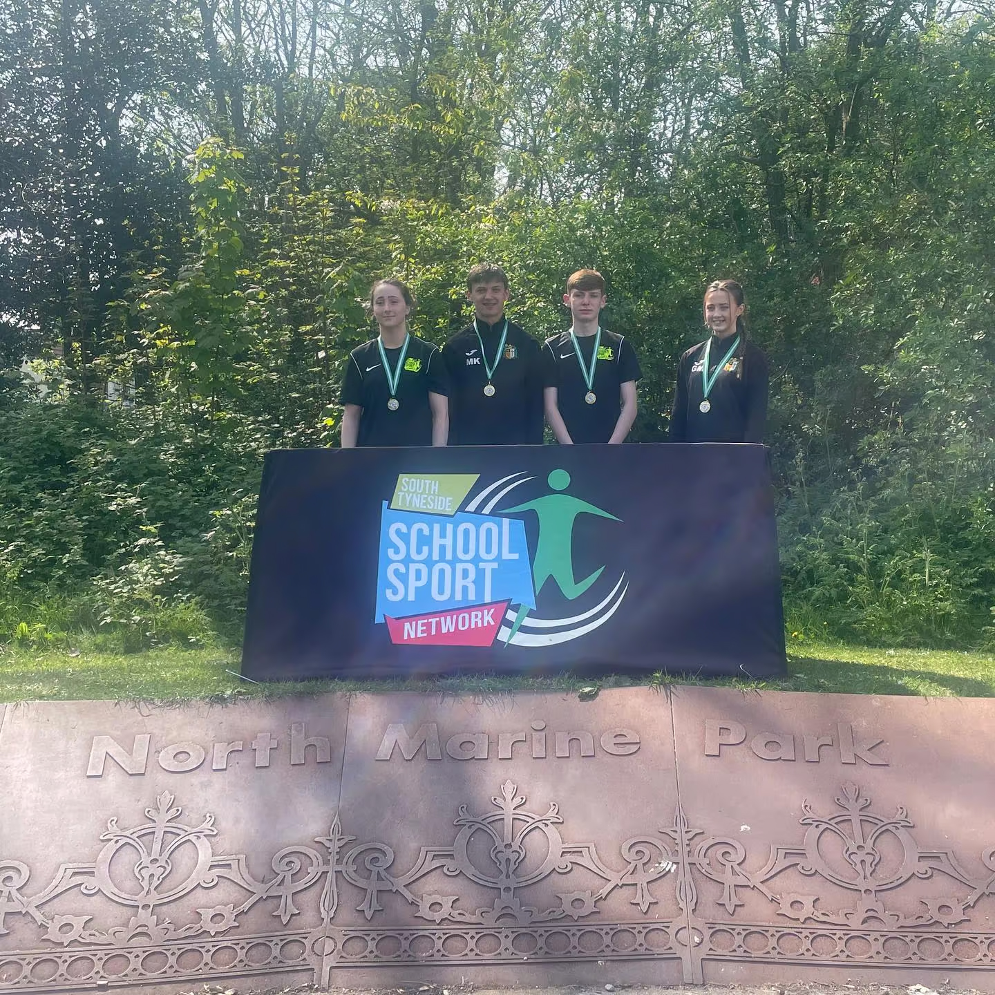 Image of Year 9 students at St Wilfrid’s win South Tyneside orienteering challenge