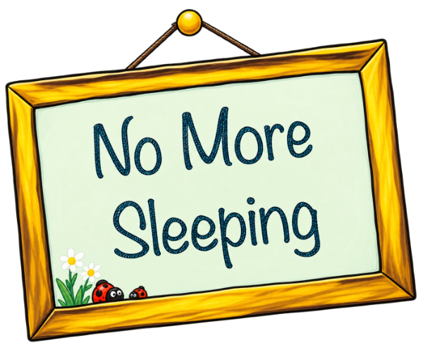 No More Sleeping