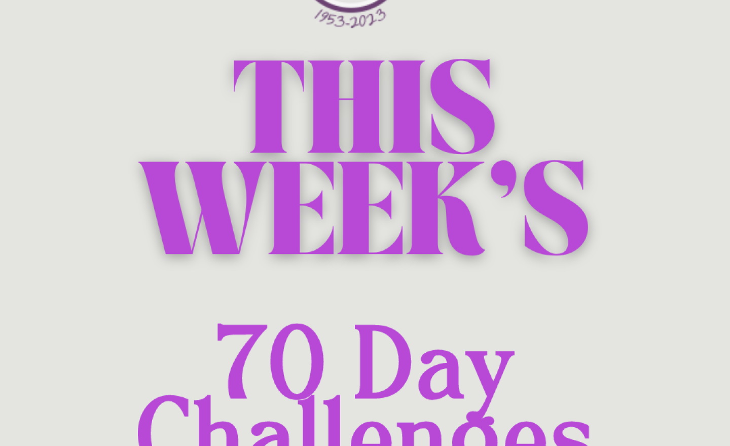 Image of PE 70 Day Challenge