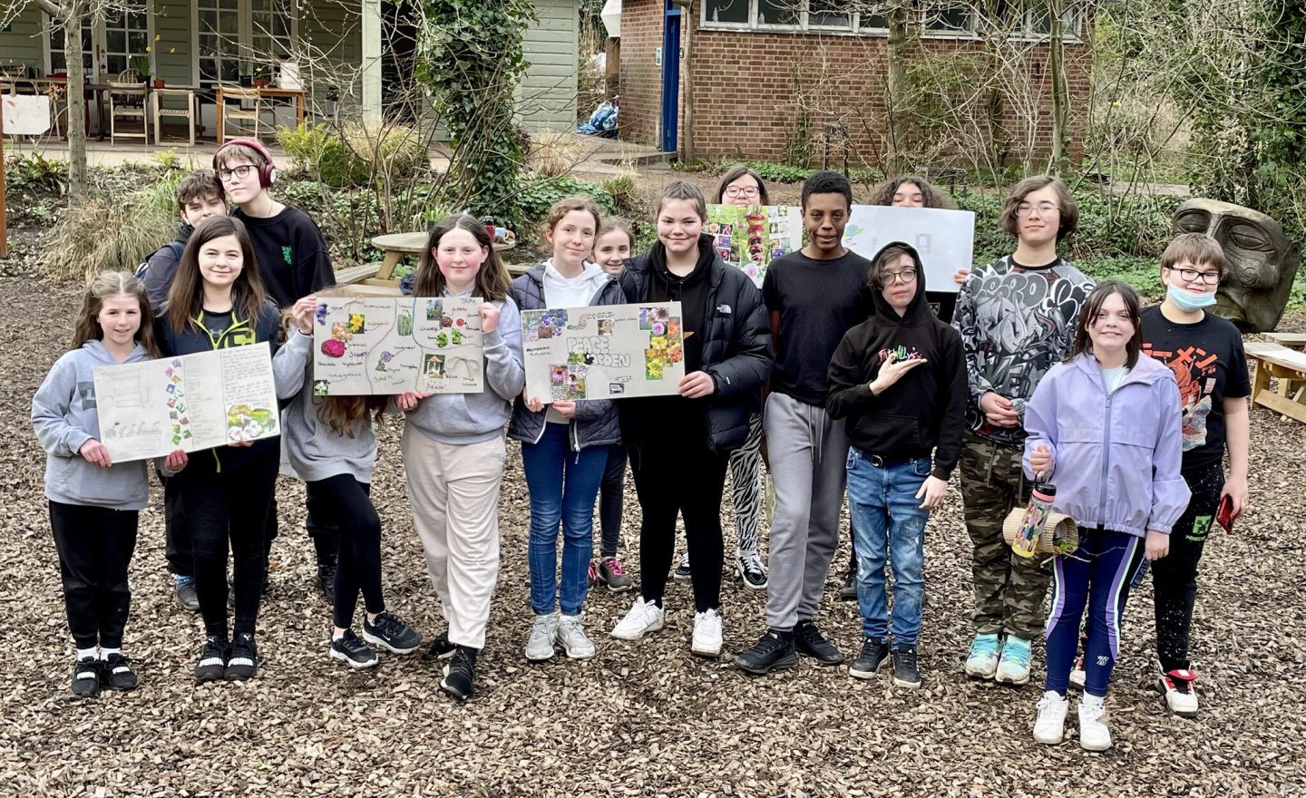 Image of Eco Group visit Martineau Gardens