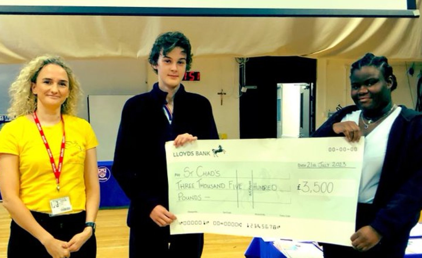 Image of St Chad's Donation - thank you!