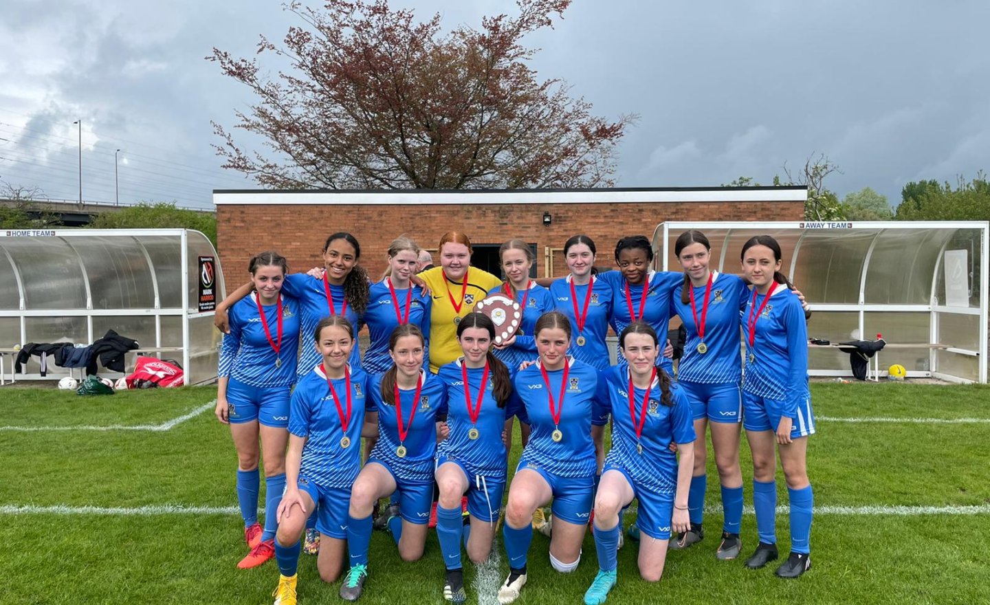Image of Girls' Under 16 County Champions!
