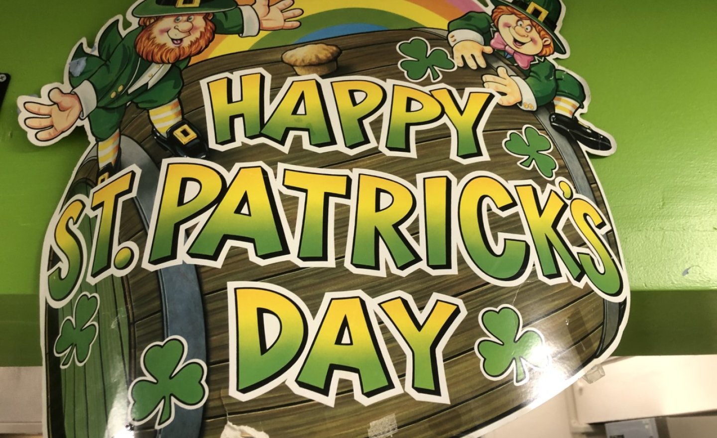 Image of Canteen is Ready for St Patrick's Day Special