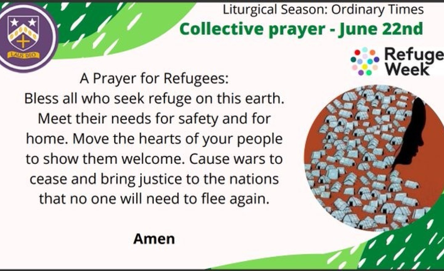 Image of National Refugee Week Monday 20th June - Sunday 26th June