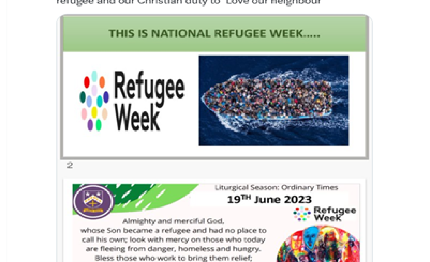 Image of Refugee Week 2023