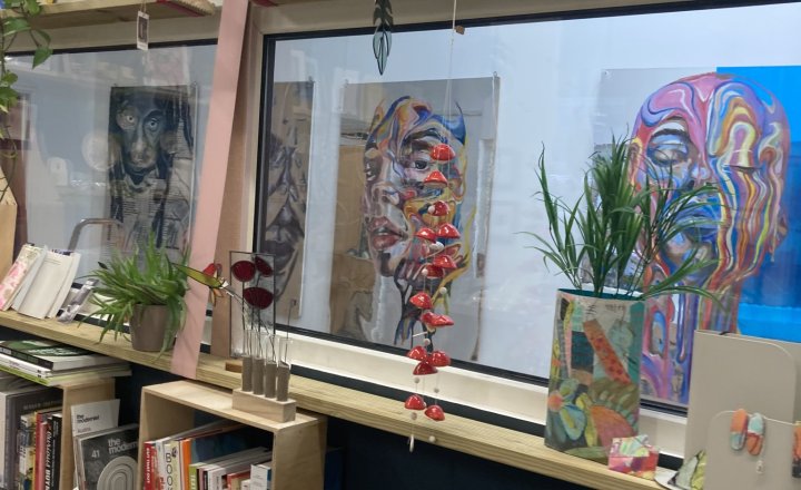 Image of BC Arts Hub A level Work Exhibition at Nook Gallery and Studios