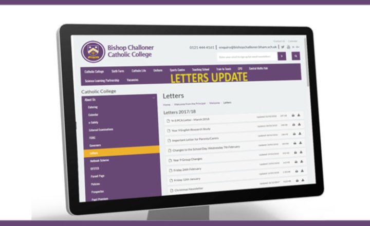 Image of Sixth Form Parent, Carer Letter - Year 13 Reporting Cycle