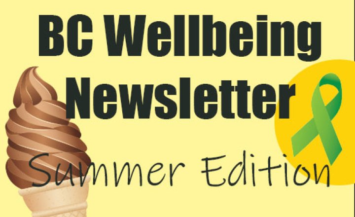 Image of Wellbeing Summer Newsletter