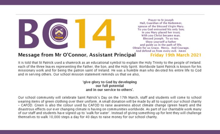 Image of BC14 Newsletter