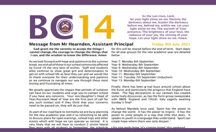 Image of BC14 - Friday 9th July