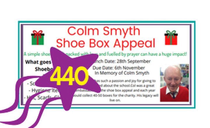 Image of Shoe Box Appeal - Outstanding Results