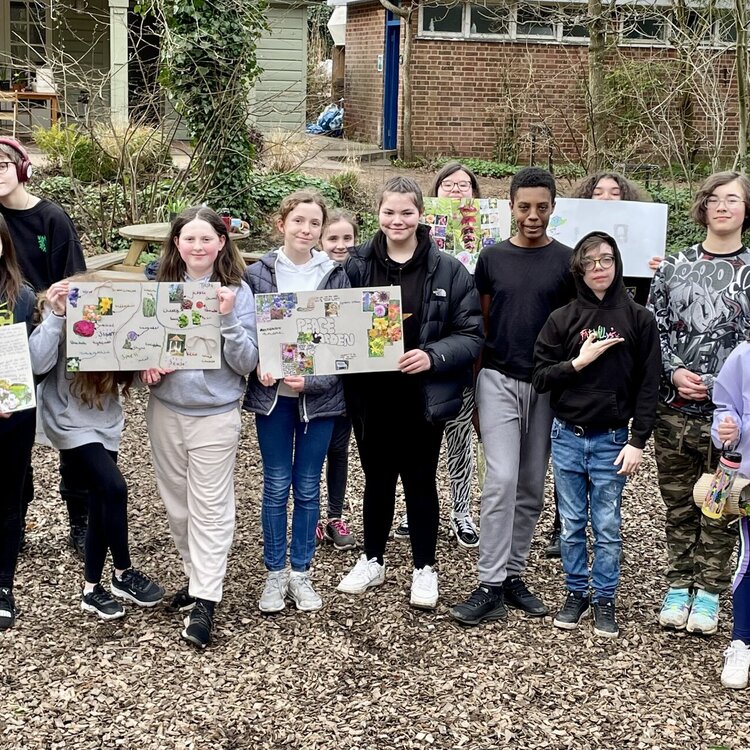 Image of Eco Group visit Martineau Gardens