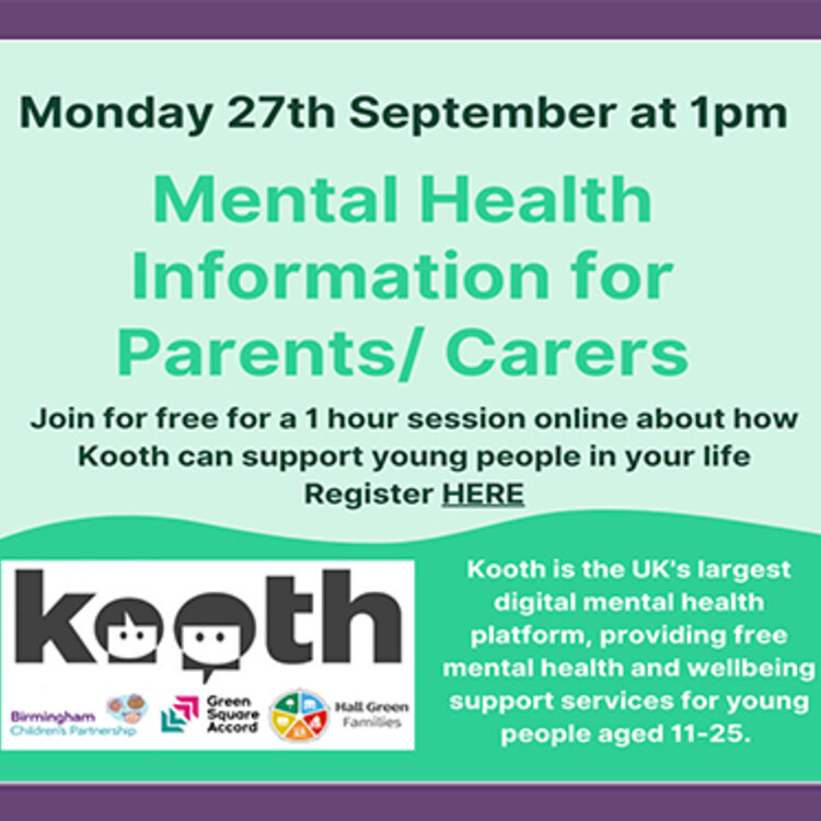 Image of Kooth- Mental Health Information