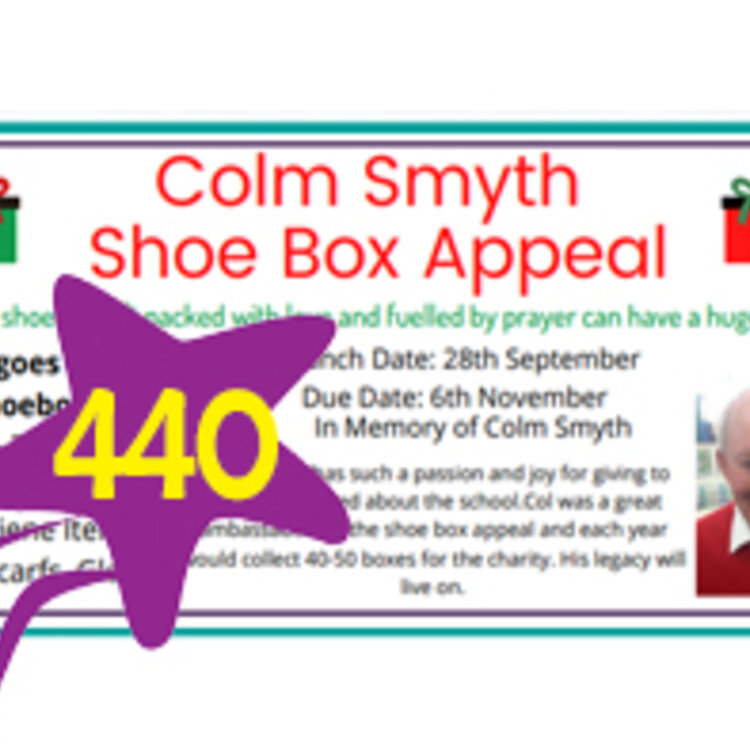 Image of Shoe Box Appeal - Outstanding Results