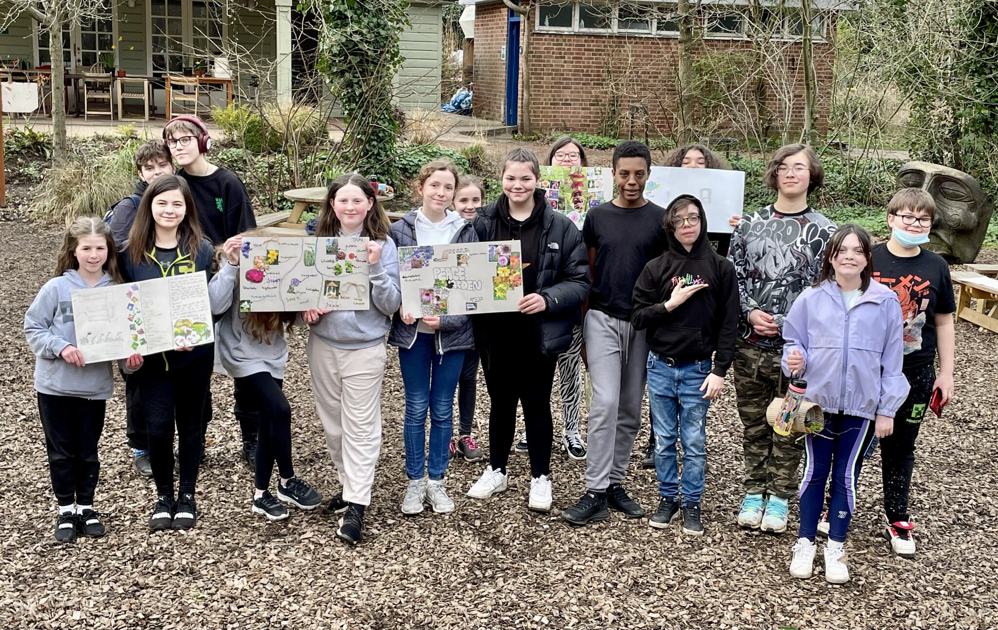 Image of Eco Group visit Martineau Gardens