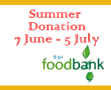 Image of B30 Foodbank - Summer Donation
