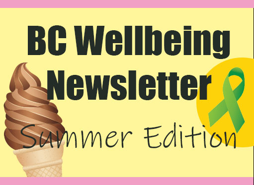 Image of Wellbeing Summer Newsletter