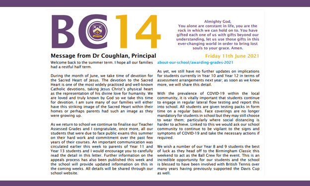 Image of BC14 Newsletter
