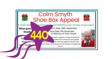 Image of Shoe Box Appeal - Outstanding Results