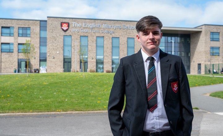 Image of English Martyrs Students Celebrate GCSE Success Through Determination, Faith and Sporting Excellence