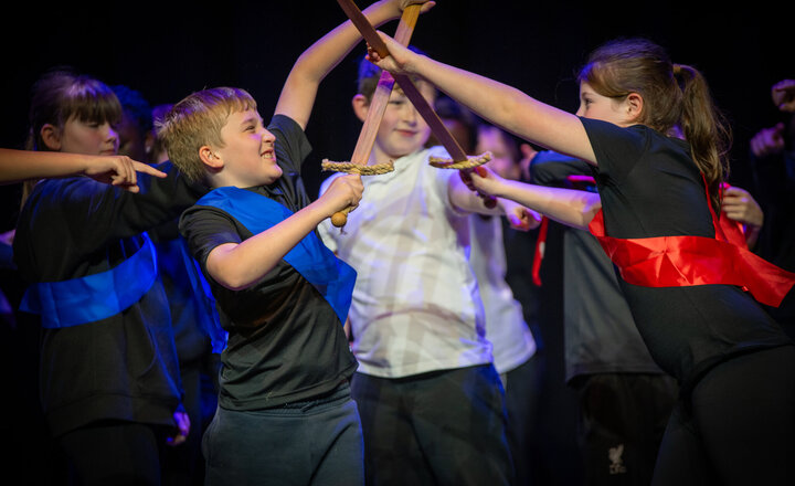 Image of Pupils Shine in Macbeth Performance at Hartlepool Town Hall Theatre