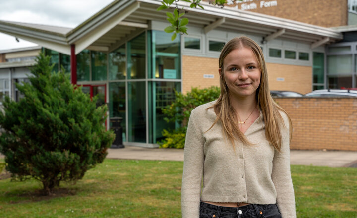 Image of A-Level Results Day 2025 - St John's: Watching doctors at work inspired Sophie to study medicine