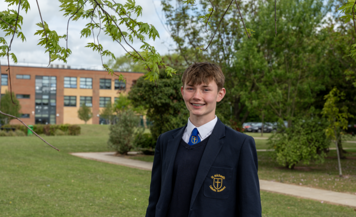 Image of GCSE Results Day 2025 - St. Michael's: Top grades put Billingham Head Boy on course for Oxbridge!