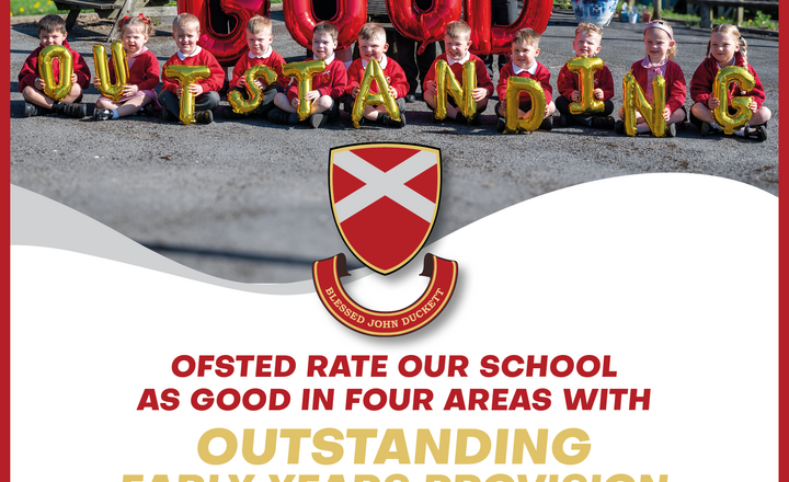 Image of Blessed John Duckett Catholic Primary School Celebrates Ofsted Success: