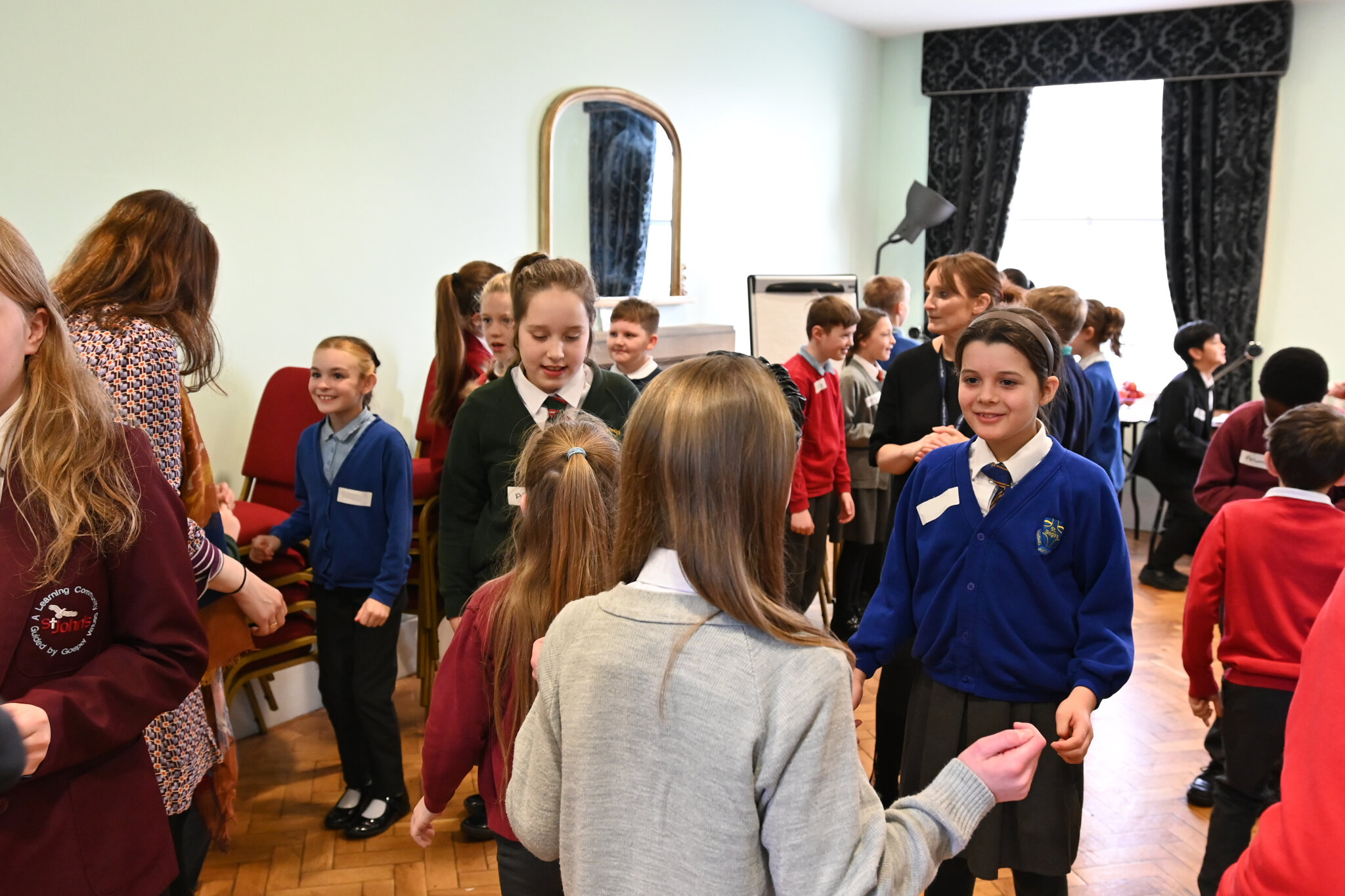 Image of BISHOP HOGARTH: PUPIL PARLIAMENT 