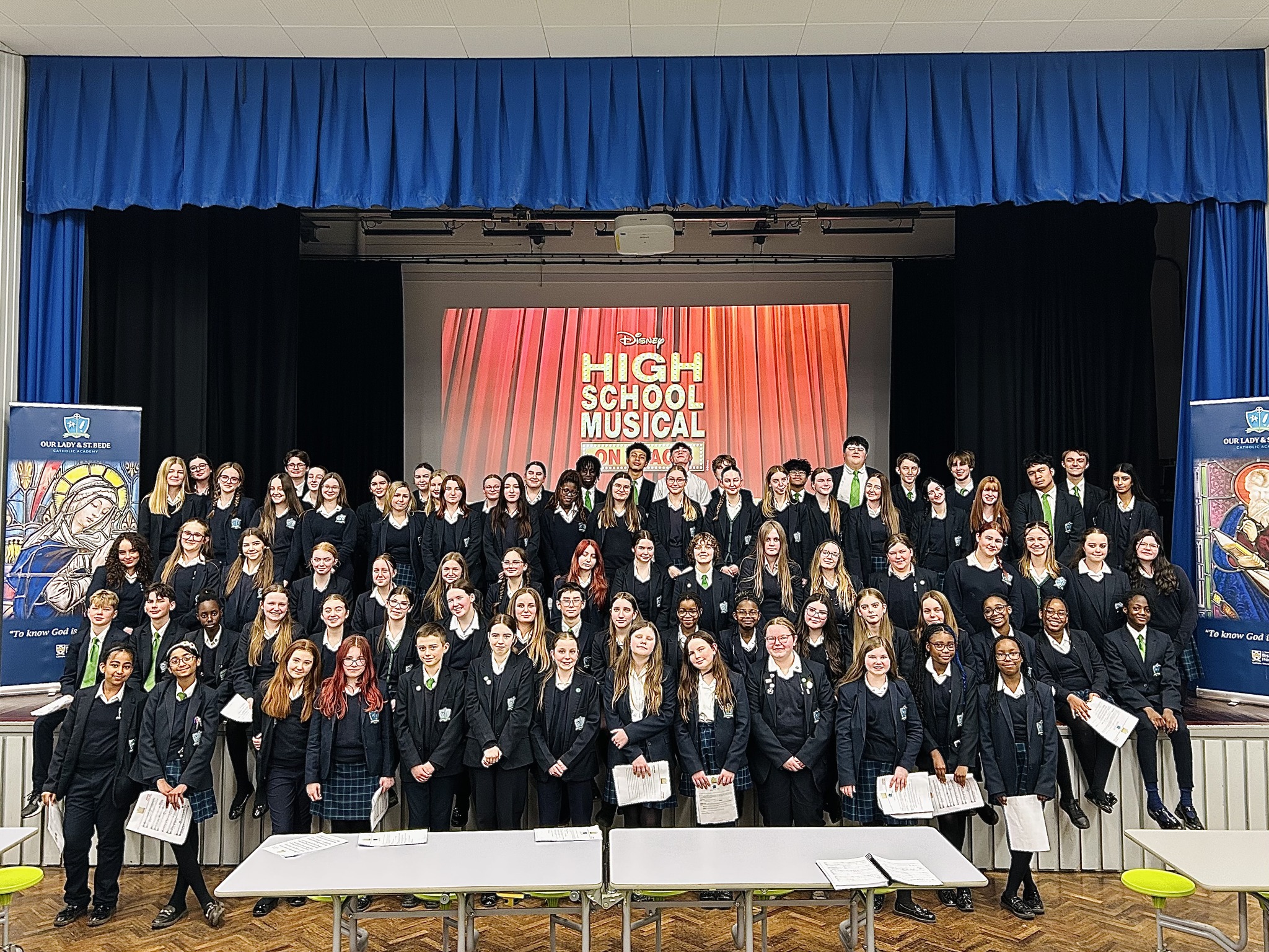 Our Lady & St Bede Catholic Academy performing High School Musical