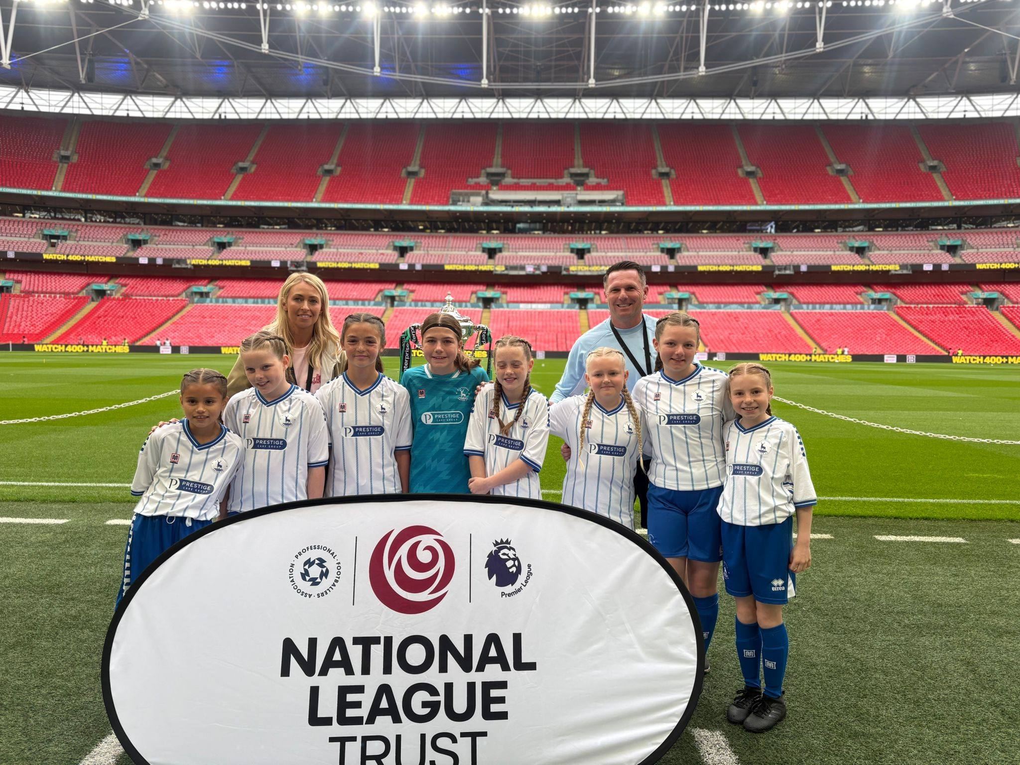 Image of Pride, Passion and Football at Wembley: Sacred Heart and St Augustine's Make History