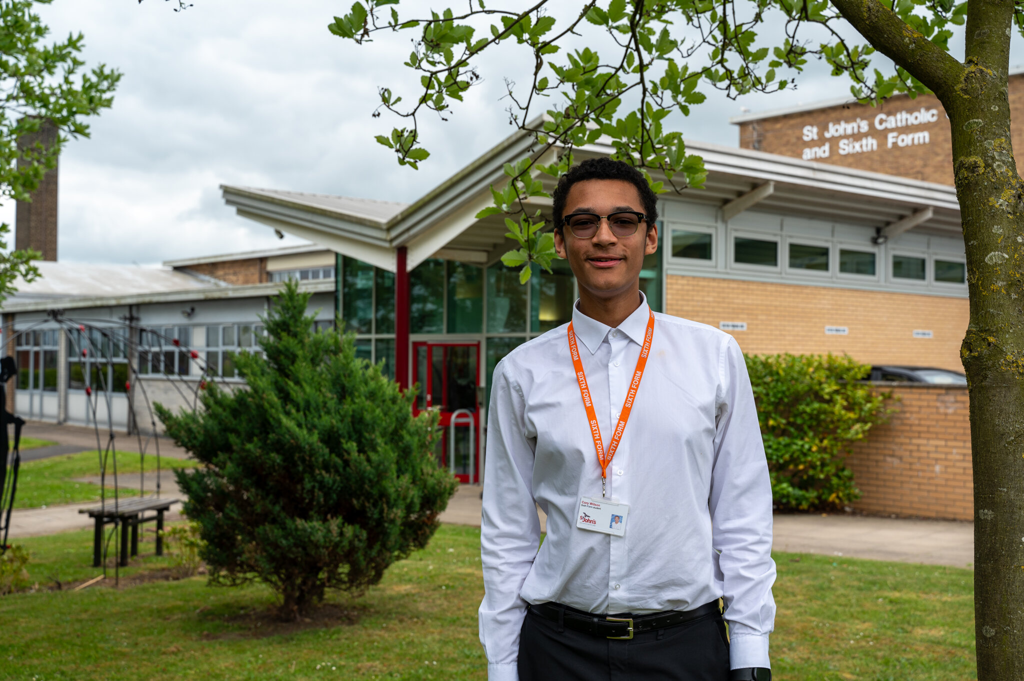 Image of A-Level Results Day 2025 - St John's: St John’s student supports children in care while taking A-Levels.