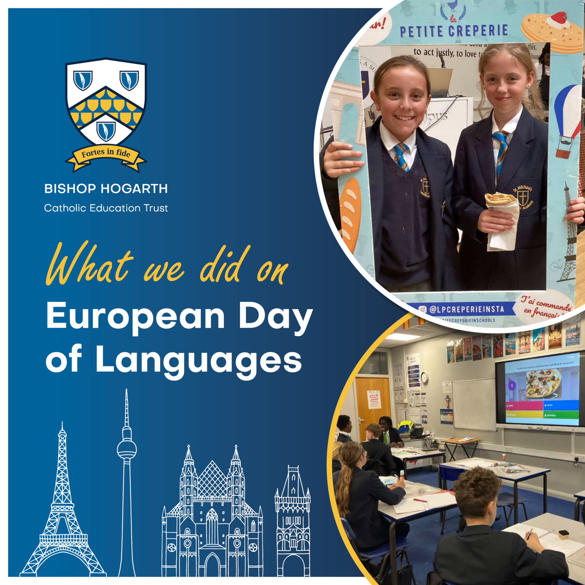 Image of Celebrating Languages Across Bishop Hogarth Catholic Education Trust