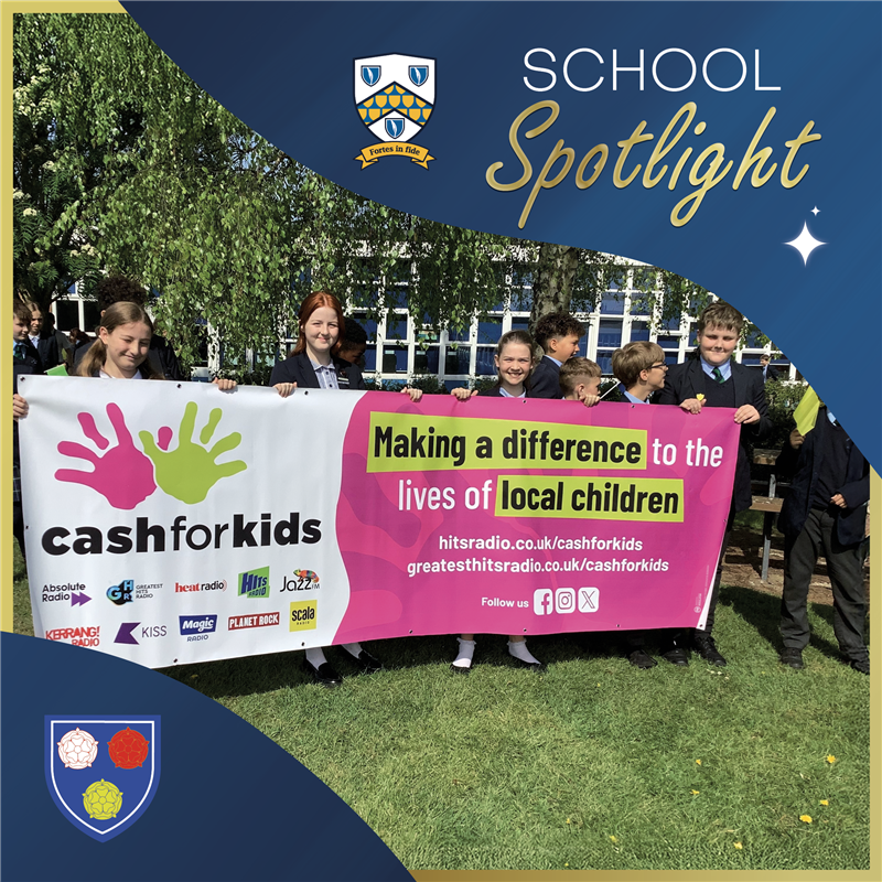 Image of Holy Rosary Pupils Step Up for Cash for Kids: