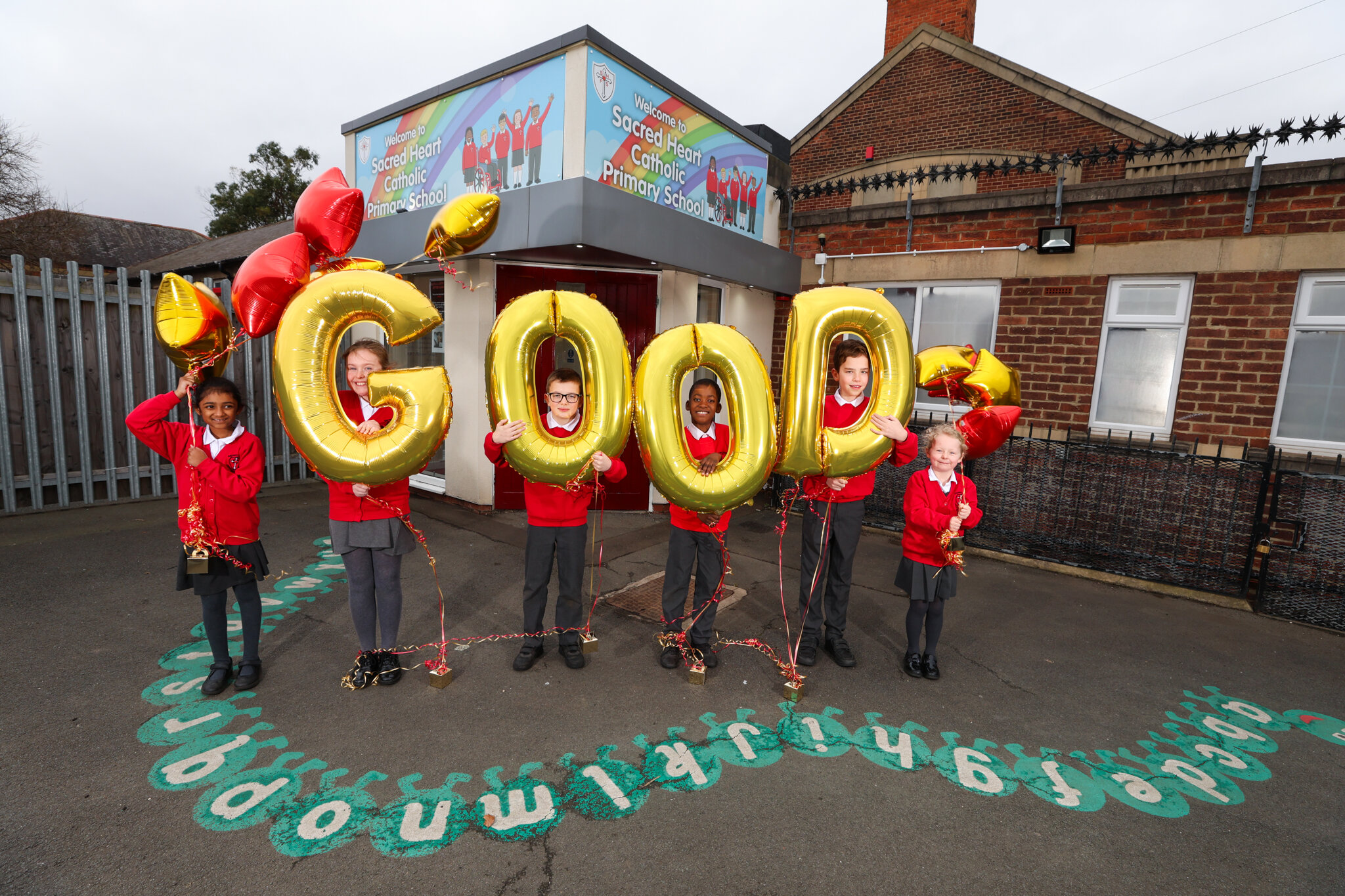 Image of Sacred Heart Celebrates GOOD Ofsted Result!