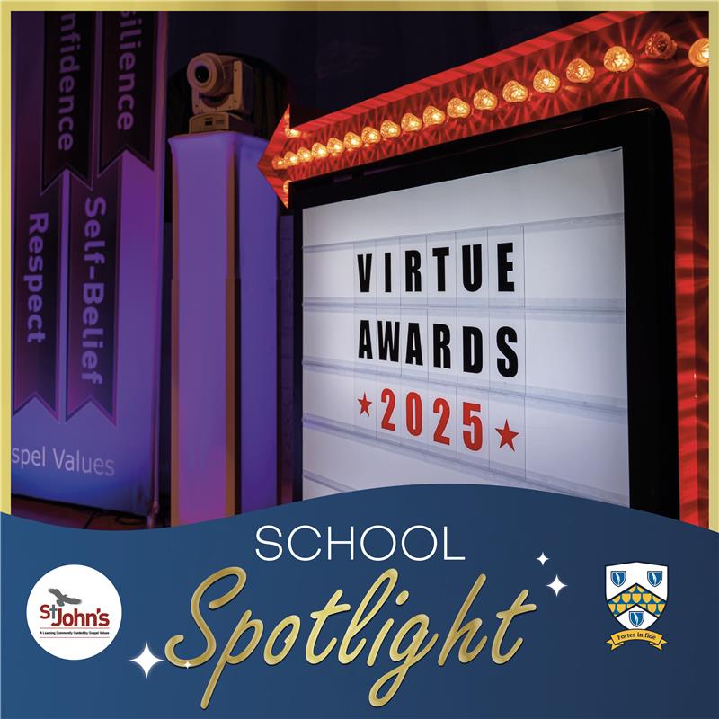 Image of St. John’s Catholic School Celebrates Outstanding Students at 2025 Virtue Awards Evening: