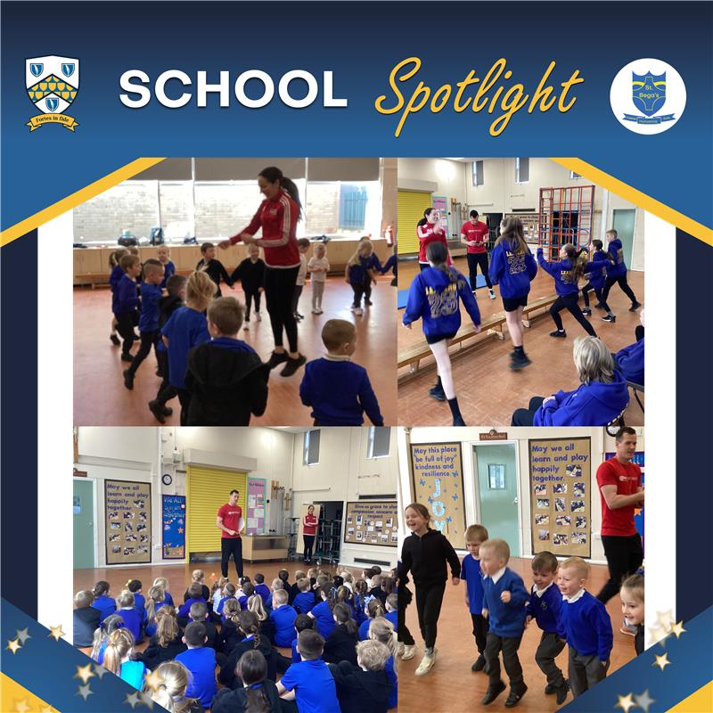 Image of Commonwealth Athlete Inspires Pupils at St. Bega’s Catholic Primary School: