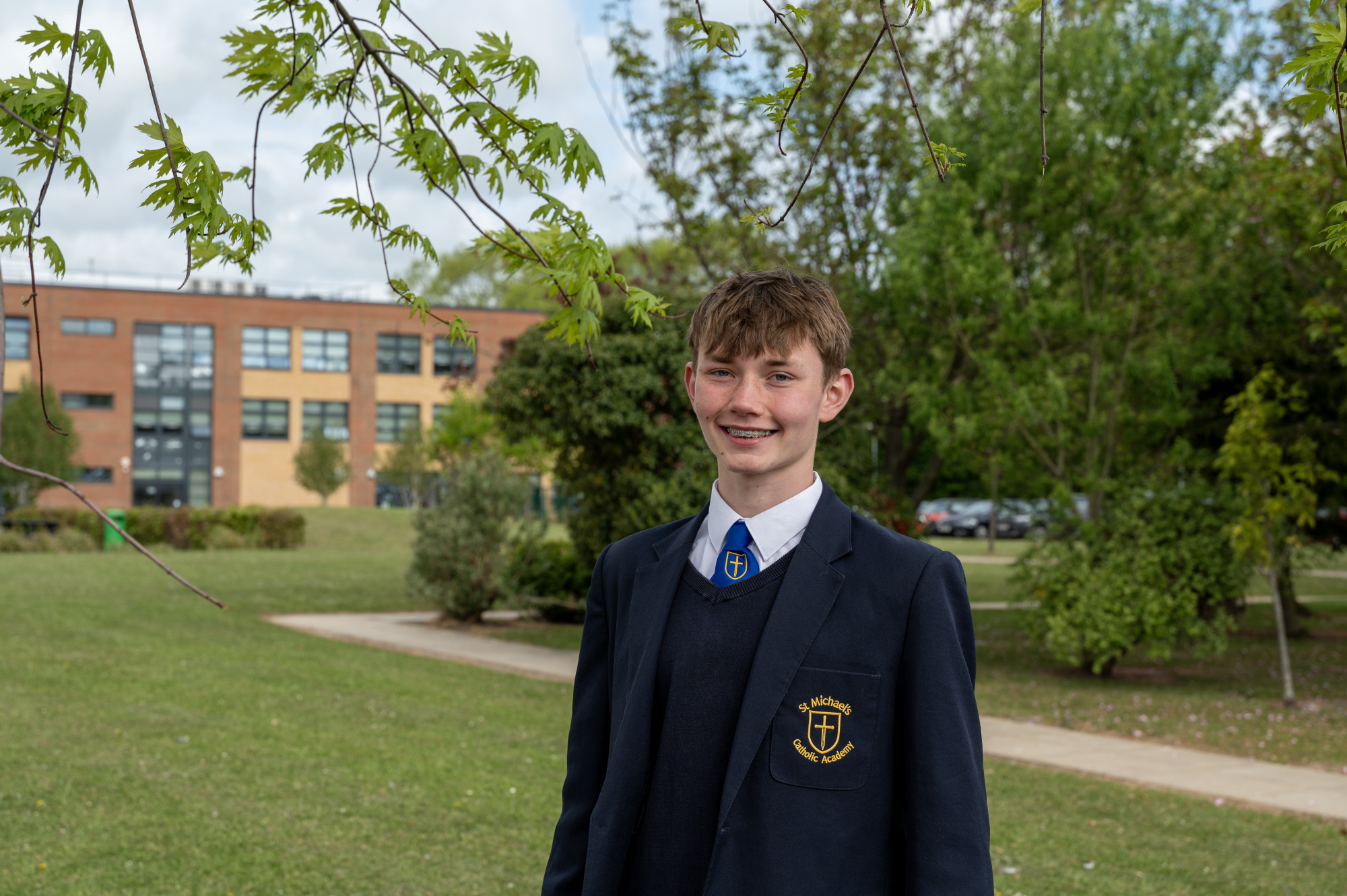 Image of GCSE Results Day 2025 - St. Michael's: Top grades put Billingham Head Boy on course for Oxbridge!