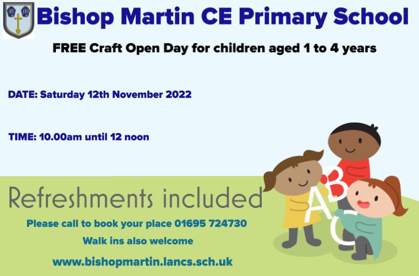 Image of FREE Craft Open Day for children aged 1 to 4 years
