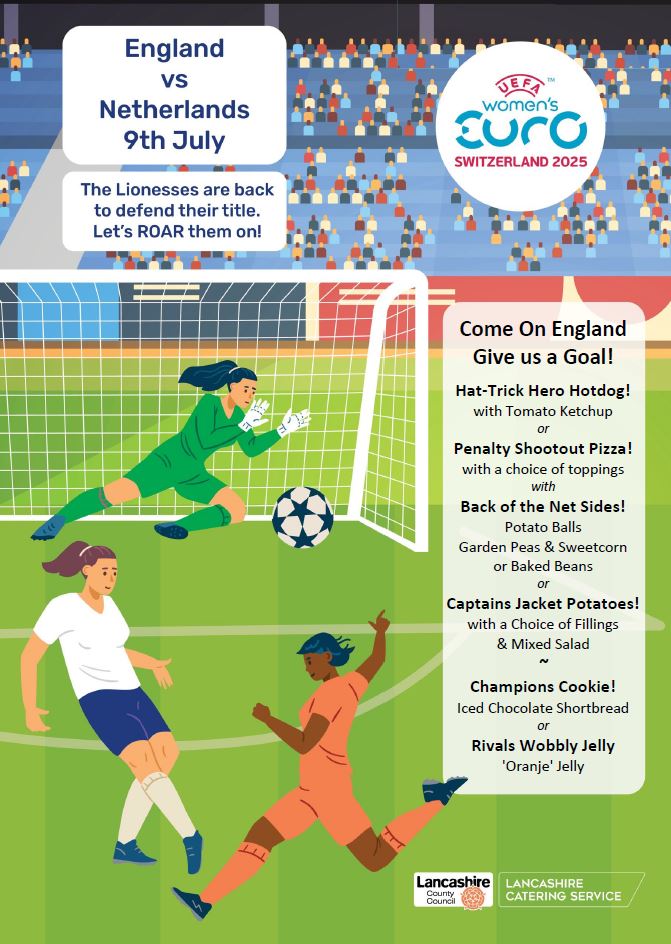 Image of Special School Meals Promotion - Women's Euro 2025